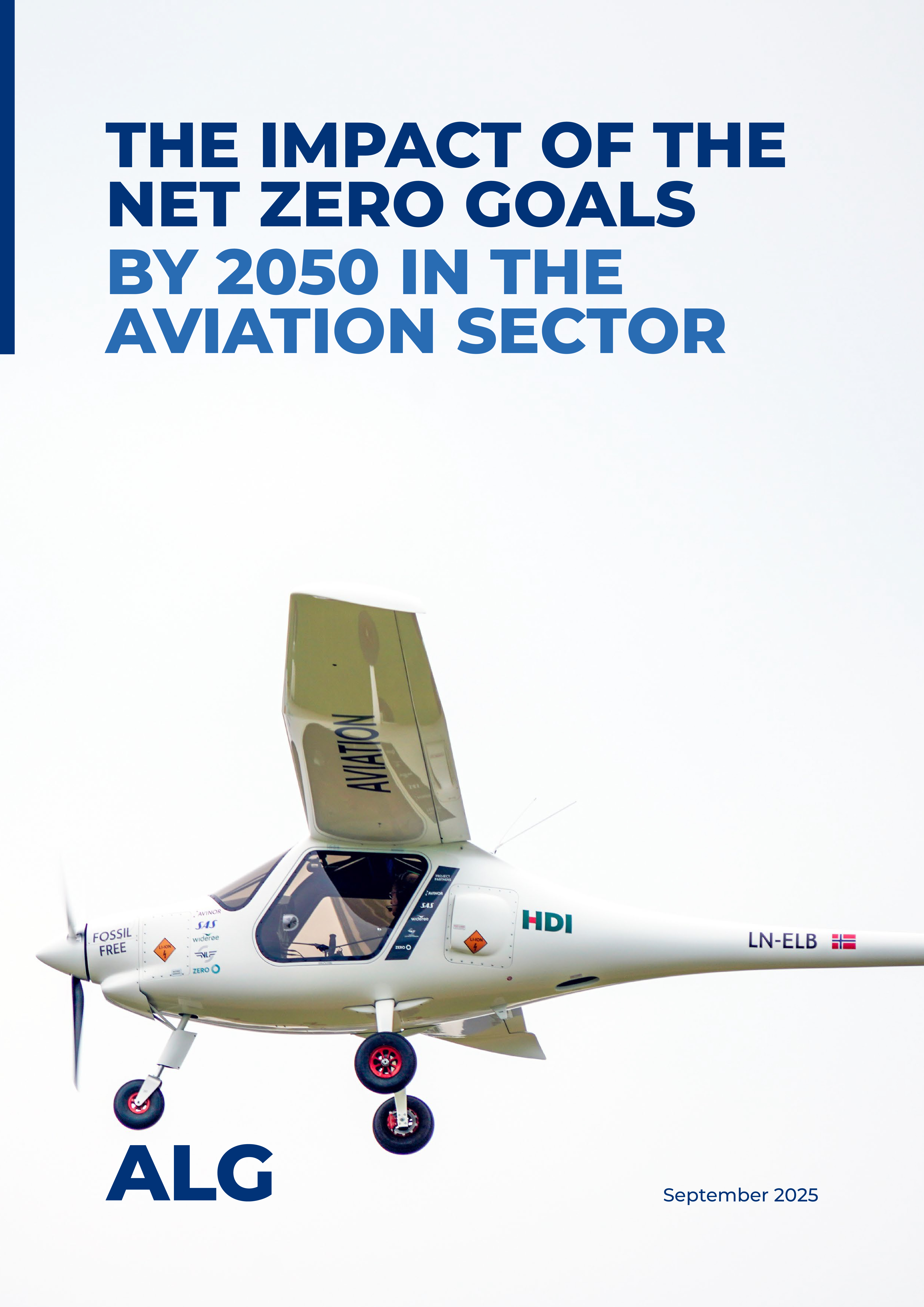The impact of the net zero goals by 2050 in the aviation sector