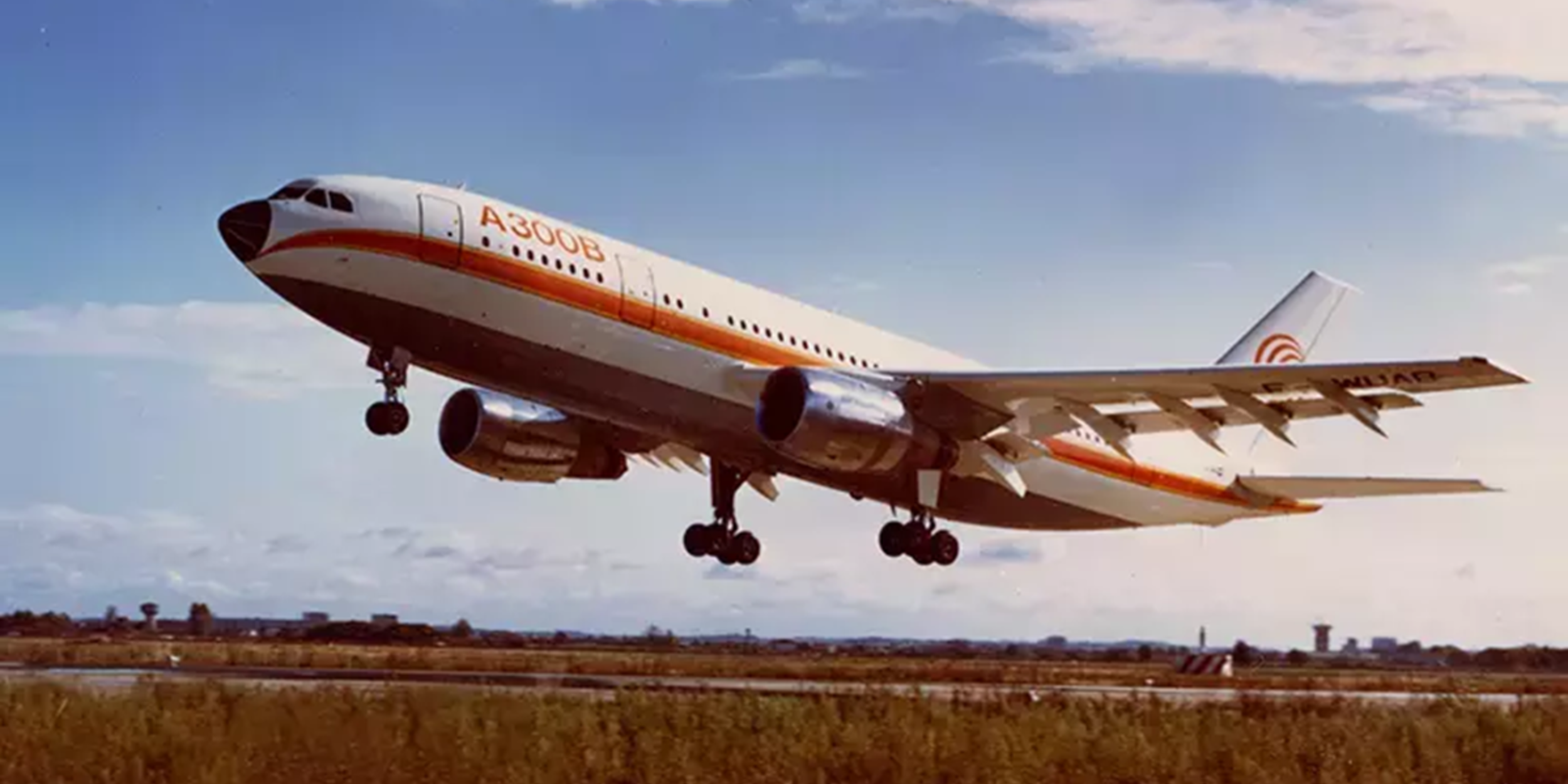 A300B First Flight Take-Off