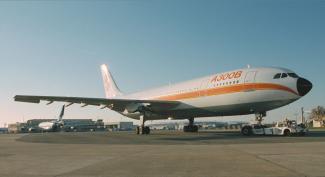 A300B AIB on the ground